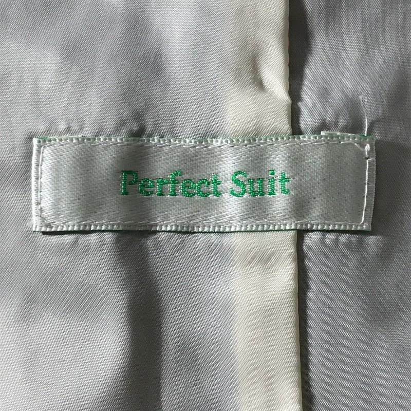 【10126】 perfet suit パーフェクトスーツ スーツ サイズ13AR グレー サイズ XL相当 シンプル 入学式 お祝い フォーマル レディース｜salport-store｜08