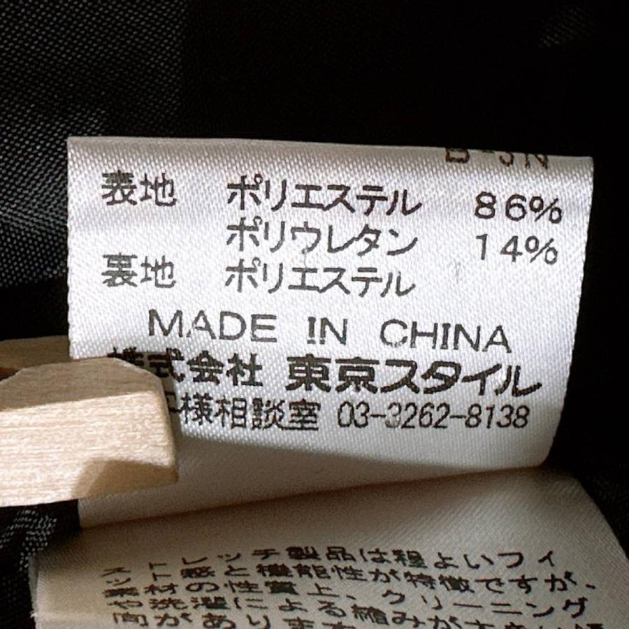 レディース40 Style スーツ ブラック 黒 セットアップ ビジネス フォーマル 通勤 会社 オフィス スタイル 【11212】｜salport-store｜05