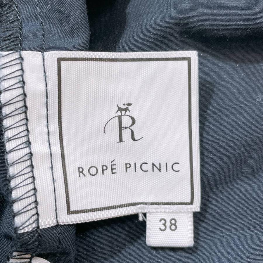 レディース38 M ROPE' PICNIC スカート ネイビー 紺 訳アリ品 ひざ丈 ふんわり ゆったり かわいい ロペピクニック 【21731】｜salport-store｜03