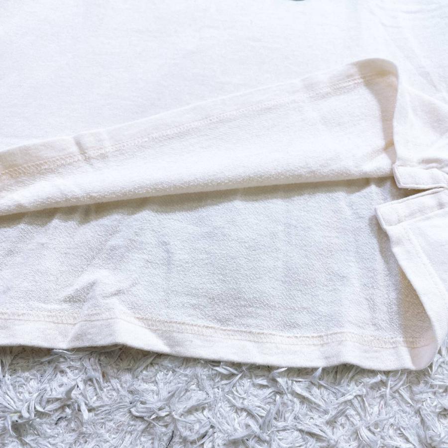 レディースM 2 NATURAL LAUNDRY トップス ホワイト B品 訳あり品 半袖Tシャツ Tシャツ カットソー シンプル ナチュラルランドリー【23804】｜salport-store｜05