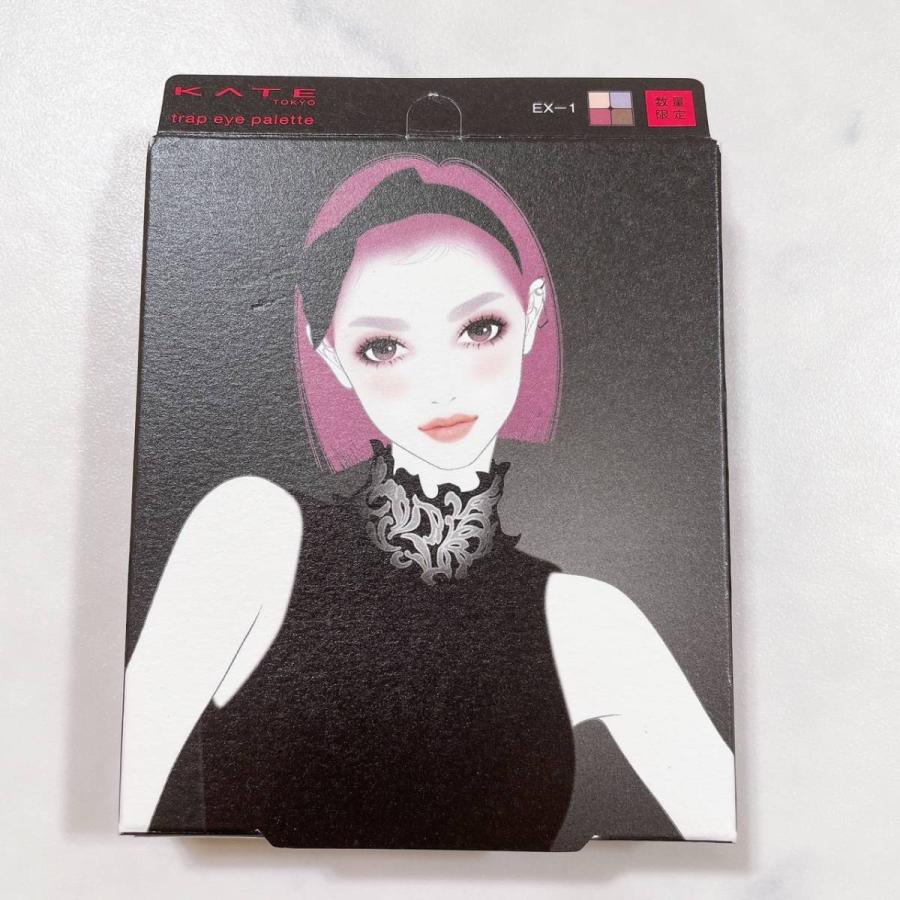 新古品 KATE トラップアイパレット アイシャドウ Dress up story 罠の駆引 EX-1 生産終了 数量限定販売 パウダーシャドウ ケイト 【23865】｜salport-store｜02