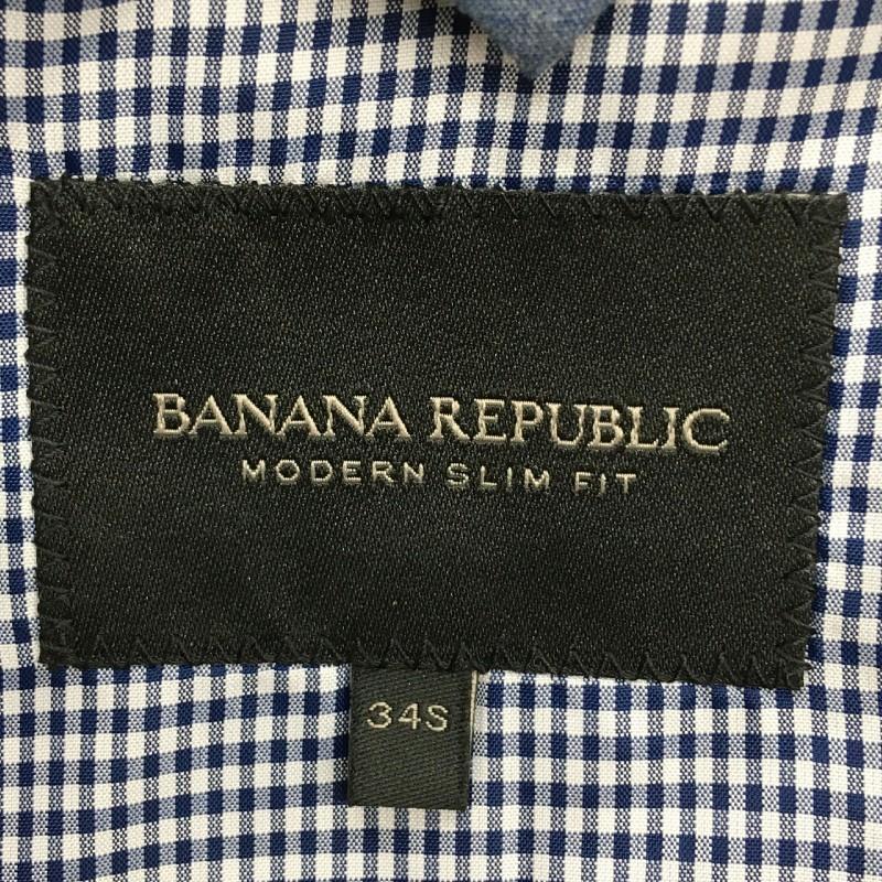 【30832】 Banana Republic バナナリパブリック テーラードジャケット サイズ34S / 約S ブラック チャイナデザイン オシャレ メンズ｜salport-store｜04