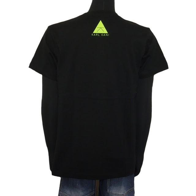 Karl Kani カールカナイ 服 Tシャツ 3DネオンUSロゴTII ブラック Karl Kani カールカナイ 服 Tシャツ 3DネオンUSロゴTII ブラック