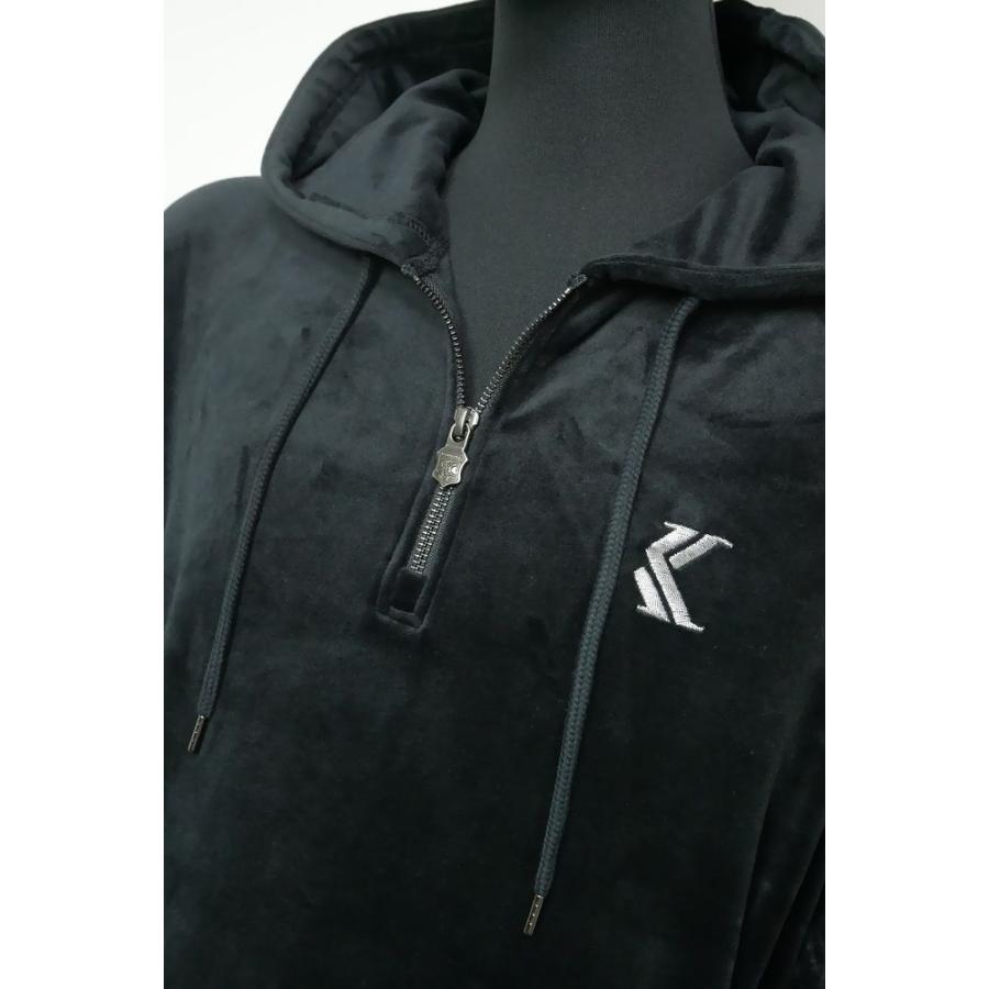 Karl Kani カールカナイ 服 パーカー シャギー両面ボアハーフ Karl Kani カールカナイ 服 パーカー シャギー両面ボアハーフ
