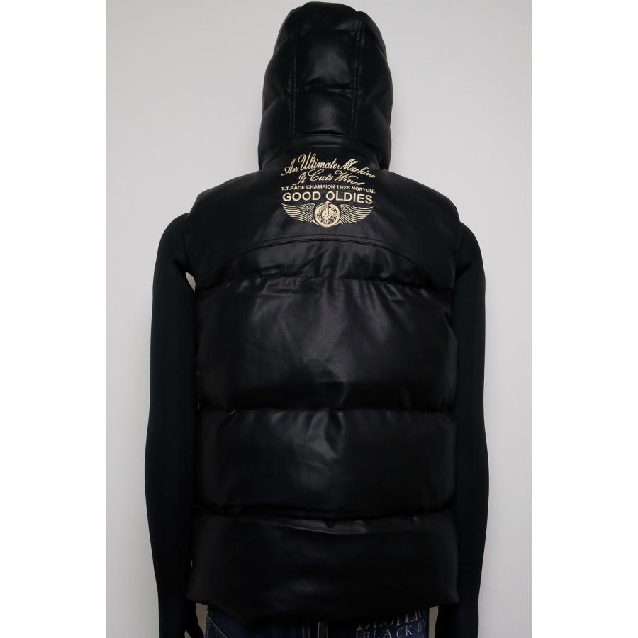 ノートン（NORTON） 服 ジャケット PUフード脱着フェイクダウンベスト