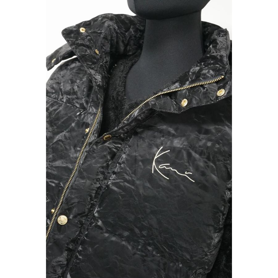Karl Kani（カールカナイ） 服 ジャケット 撥水ロゴフードダウンベスト 