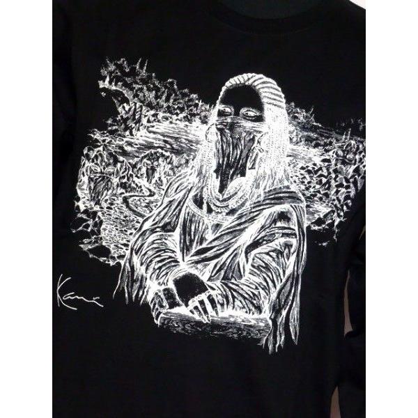 Karl Kani（カールカナイ） 服 ロンT アート柄ロンT ブラック Lサイズ 