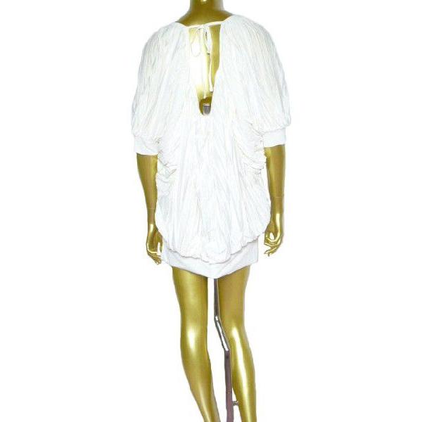 ワンピース/プリーツワンピース/ホワイト/フリーサイズ/AC2124 |  | 01