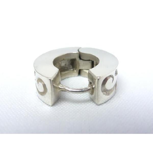 ハワイアンジュエリー シルバーピアス リングピアス 1個売り ハンドメイド 日本製 Hawaiian Leaf SA2 |  | 01