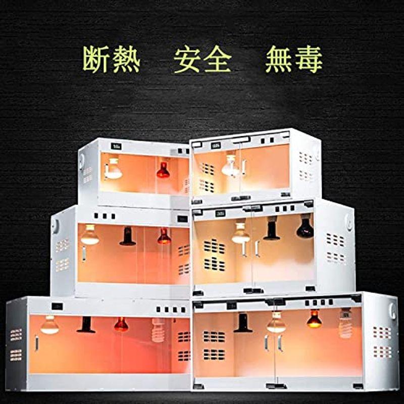 YOLLO 爬虫類ケージ 亀トカゲヘビ飼育ボックス 爬虫類ケース 両生類飼育ケース 組立式 保温ボックス 小動物ハウス お手入れ簡単 (スラ 爬虫類ケージ 亀トカゲヘビ飼育ボックス 爬虫類ケース 両生類飼育ケース 組立式 保温ボックス 小動物ハウス お手入れ簡単 スラ