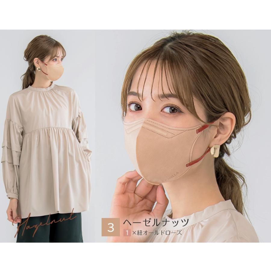 CICIBELLA 5D バイカラー 立体マスク 20枚 小顔マスク 血色