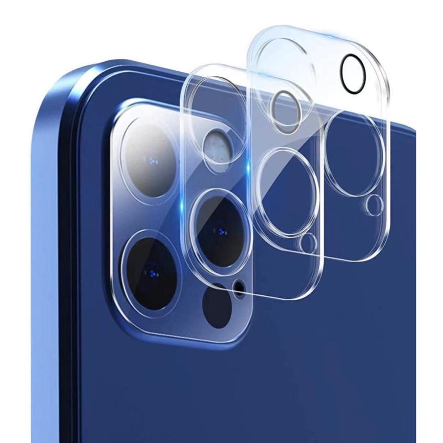 iPhone16 シリーズ対応 硬質クリアガラスフィルム カメラレンズカバー