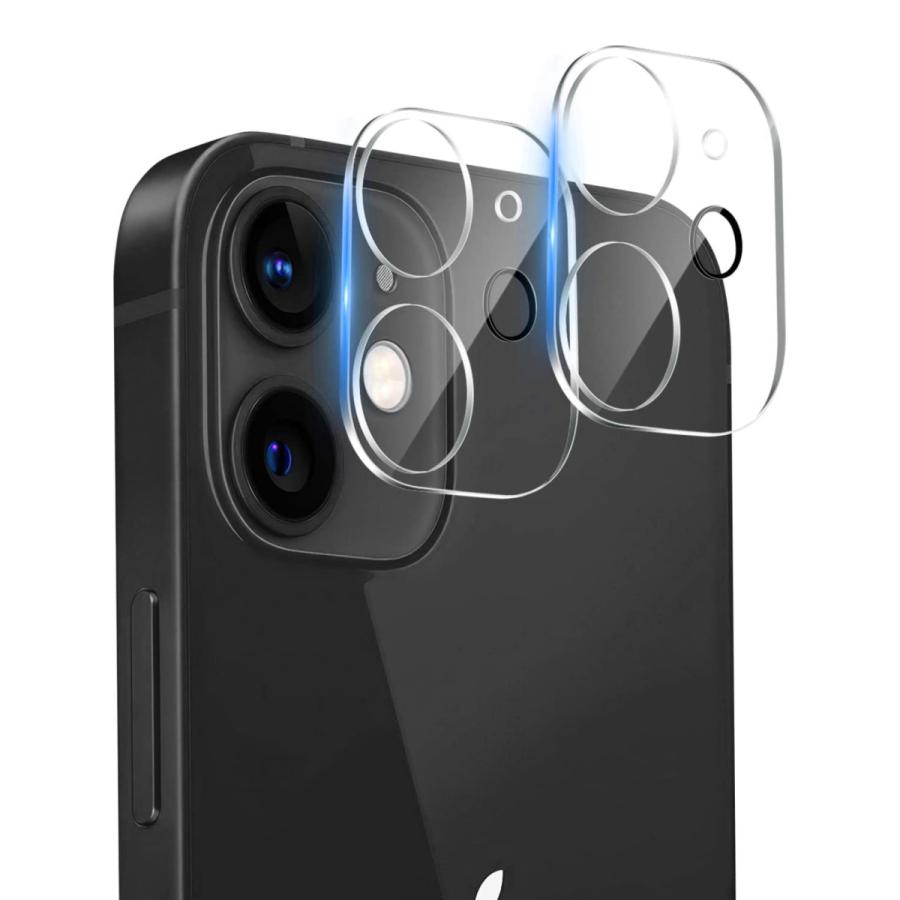 iPhone16 シリーズ対応 硬質クリアガラスフィルム カメラレンズカバー