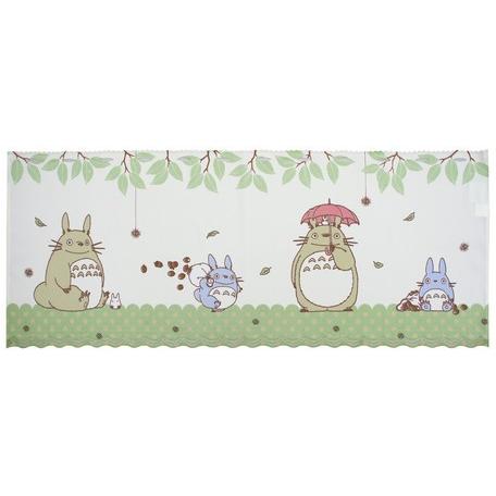 カフェカーテン　ジブリとなりのトトロ　スタジオジブリ　トトロカーテン　幅１２０cm×４７cm |  | 02