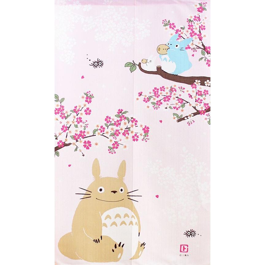 ジブリのれん　ジブリとなりのトトロのれん　トトロのれん　ジブリトトロ　幅８５×１５０cm | 