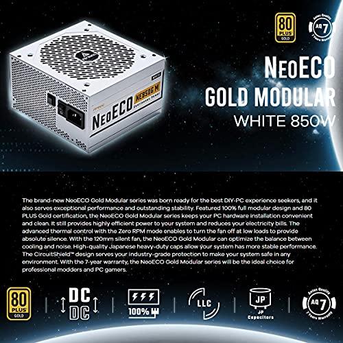 Antec、80PLUS Gold認証取得 高効率高耐久フルモジュラー電源ユニットホワイトモデル「NE850G M White」 出力850W｜samakei-shop｜02