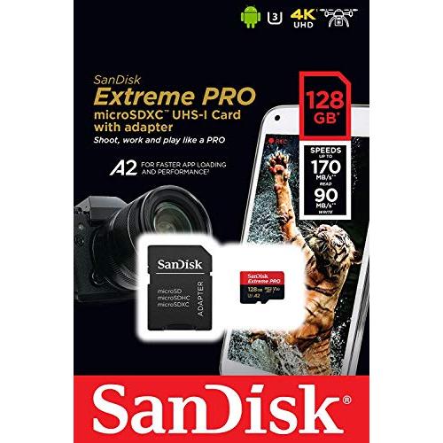 SanDisk ( サンディスク ) 128GB microSD Extreme PRO microSDXC A2 SDSQXCY-128G-G｜samakei-shop｜05