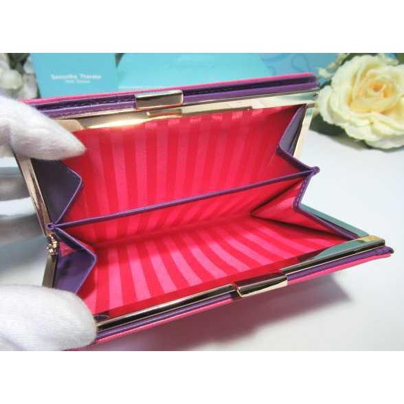 送料無料 サマンサタバサ 限定 ふしぎの国のアリス チェシャ猫 本牛革  