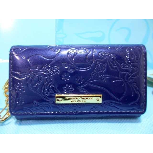 送料無料 サマンサタバサ プチチョイス 限定 ふしぎの国のアリス エナメル 本牛革 型押 キーケース ネイビー お茶会 ディズニー 新品 証明書付 包装無料 Pc Alice Key Nb Samathava コレクション 通販 Yahoo ショッピング