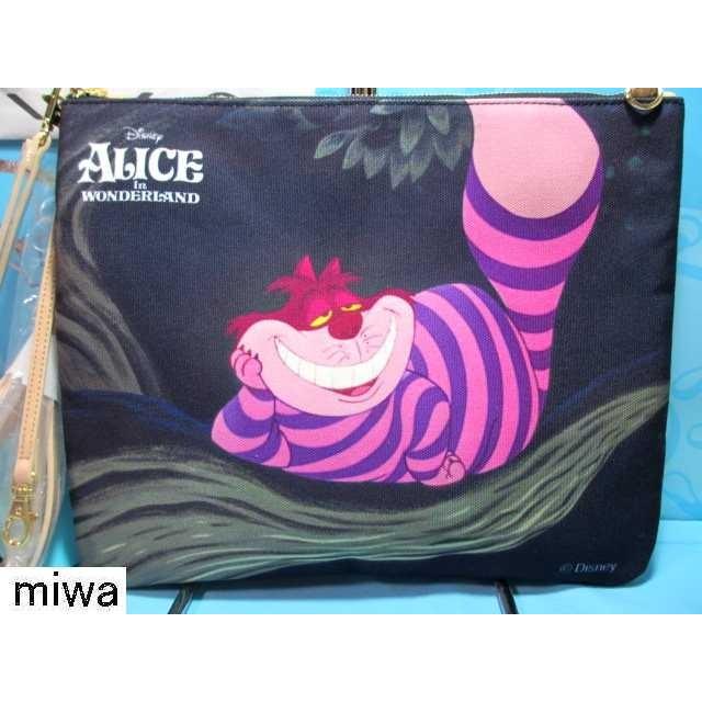 がま口ぶら下げバッグ コンドウエミ アリス柄 Alice ⚠️訳あり