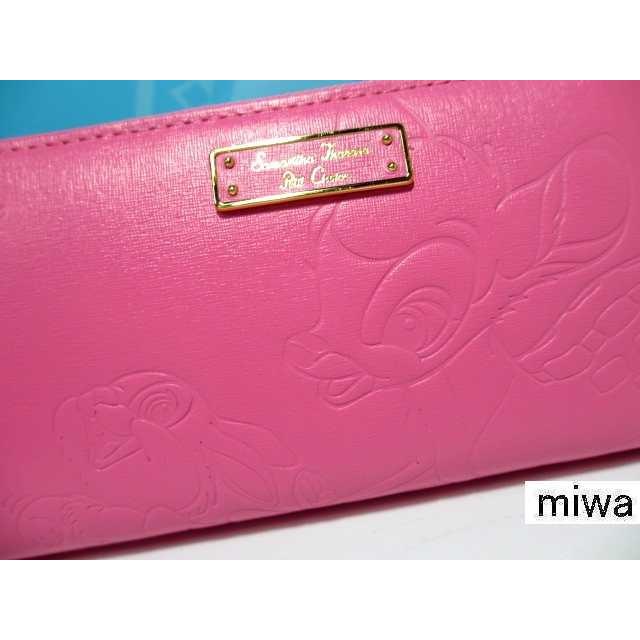 7326 プチチョイス ディズニーコラボ バンビ ラウンドファスナー財布 箱付 Samantha Thavasa Petit Choice 送料無料 サマンサタバサ