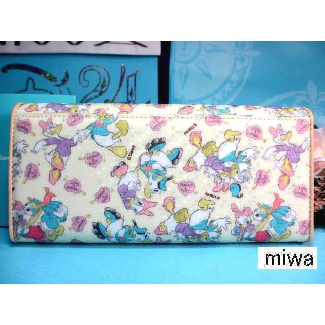 美品✨　サマンサタバサ　ドナルド　長財布　希少　レア　ディズニーコラボ　レザー Samantha Thavasa Petit Choice 送料無料 サマンサタバサ 限定