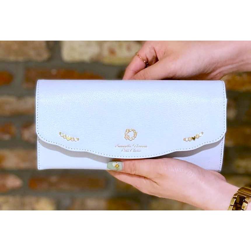 Samantha Thavasa Petit Choice 送料無料 サマンサタバサ 本牛革 ロゴ  