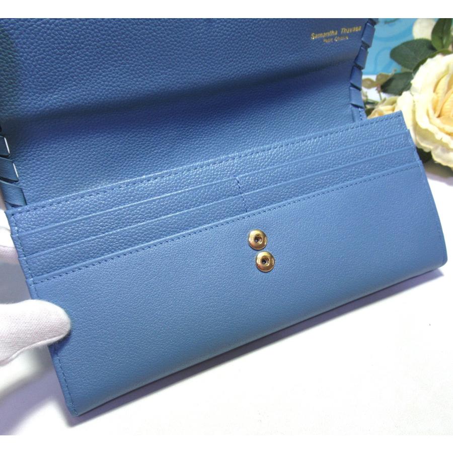 Samantha Thavasa Petit Choice 長財布 ブルー Samantha Thavasa Petit Choice（サマンサタバサプチチョイス