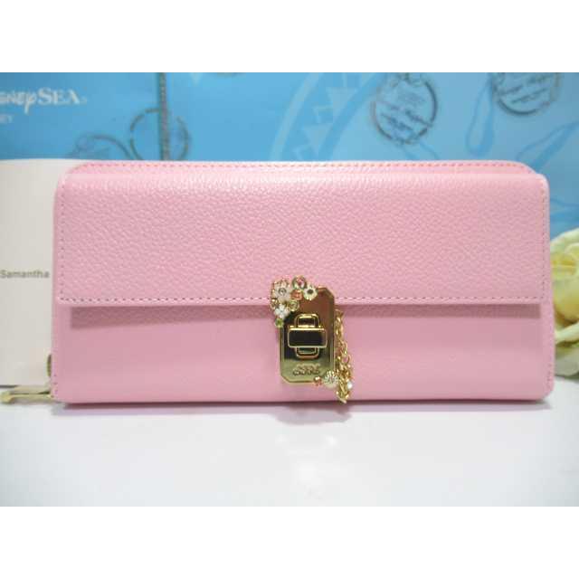 送料無料 サマンサタバサ フラワー チャーム 外ポケット付 本牛革 ファスナー 長財布 ピンク 新品 証明書付 ギフト包装無料 プチチョイス サマンサベガ Pc Lw Outpoket P Samathava コレクション 通販 Yahoo ショッピング