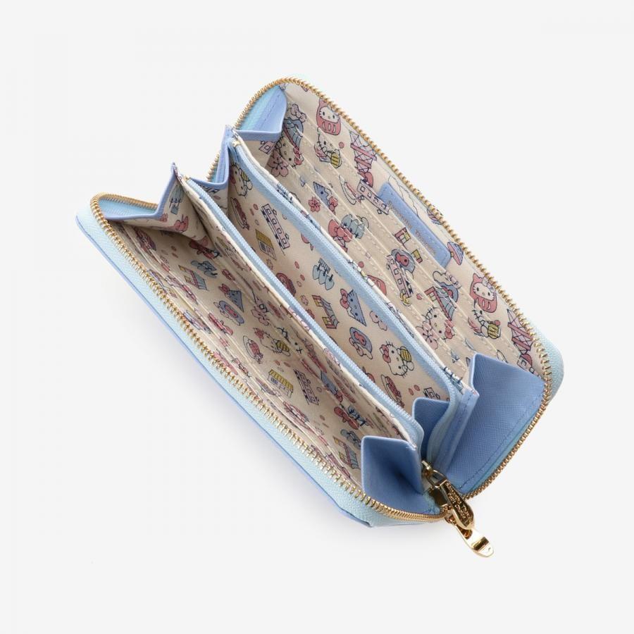 Samantha Thavasa Petit Choice - ハローキティ東京 コレクション ラウンドジップ長財布 Samantha Thavasa Petit Choice｜『ハローキティ東京