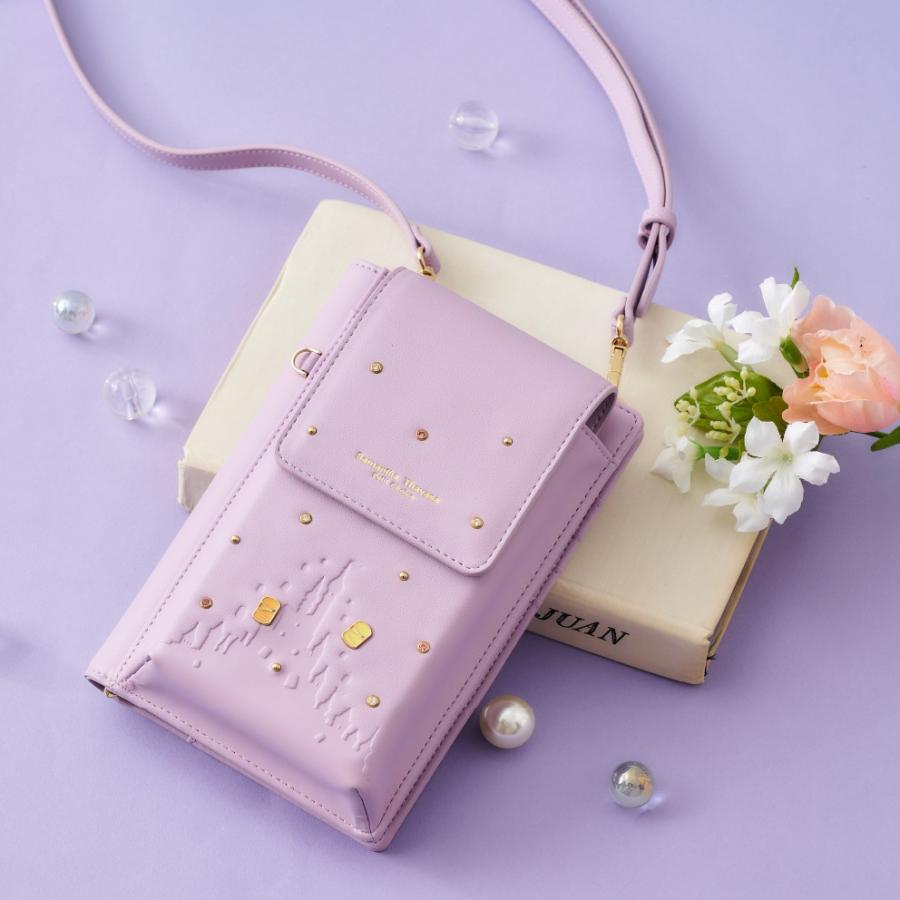未使用級サマンサタバサ スマホ　財布　ショルダーバッグ　ディズニー　ラプンツェル Samantha Thavasa Petit Choice 送料無料 サマンサタバサ 限定