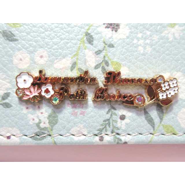 サマンサタバサプチチョイス　フラワーモチーフ三つ折り財布 Samantha Thavasa Petit Choice（サマンサタバサプチチョイス） 送料