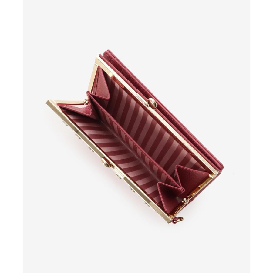 極美品♡サマンサタバサプチチョイス ハートモチーフ口金中折財布 samathavacollection_pc-w-hart-