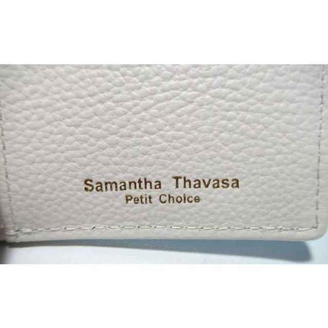 新品　サマンサタバサ プチチョイス 限定 ミッキー 本牛革 財布 白 Samantha Thavasa Petit Choice 送料無料 サマンサタバサ