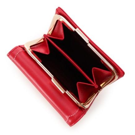 【新品】 サマンサタバサプチチョイス がま口 ミニ財布 赤 箱付 Samantha Thavasa Petit Choice（サマンサタバサプチチョイス） 送料