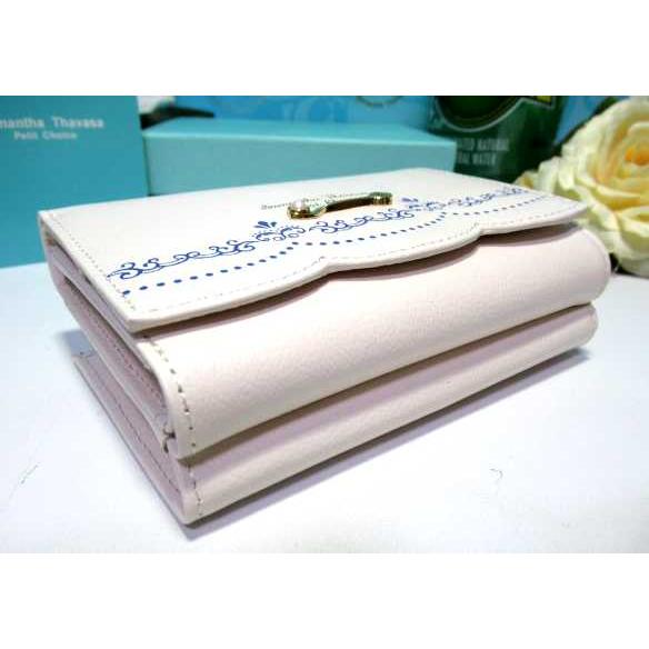 Samantha Thavasa 三つ折り財布 ホワイト 楽天市場】Samantha Thavasa (サマンサタバサ) 三つ折り財布 白