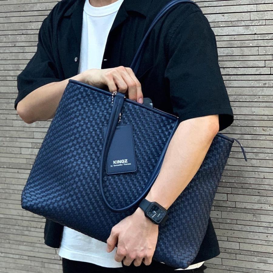 永遠の定番モデル Samantha Kingz ビジネスバッグ パスケース付き