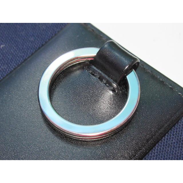 送料無料 キングズ バイ サマンサタバサ カモフラ柄 型押 牛革 キーケース 4連 キーリング1 新品 ネイビー 新品 証明書付 ギフト包装無料 サマンサキングズ | SAMANTHA KINGZ | 11