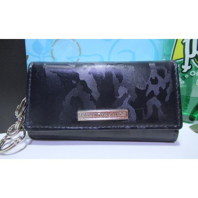 送料無料 キングズ バイ サマンサタバサ カモフラ柄 型押 牛革 キーケース 4連 キーリング1 新品 ネイビー 新品 証明書付 ギフト包装無料 サマンサキングズ | SAMANTHA KINGZ | 02