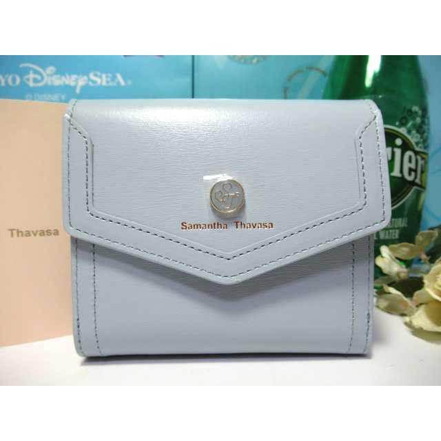 Samantha Thavasa 送料無料 サマンサタバサ ST ロゴ モチーフ 牛革 二