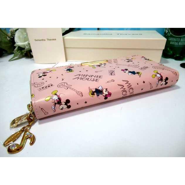 極美品✨SamanthaTavasa✖️ディズニー 長財布 ジップ チャーム付き 極美品✨SamanthaTavasa✖️ディズニー 長財布 ジップ チャーム