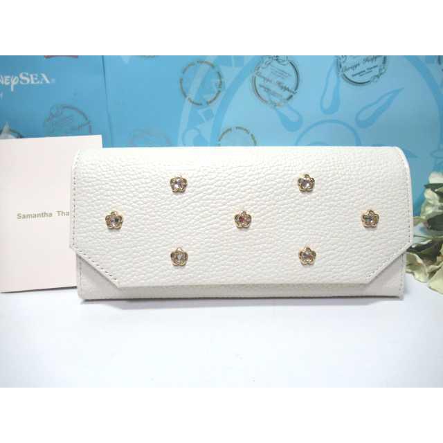 Samantha Thavasa パープル×ラメオフホワイト 長財布 Samantha Thavasa パープル×ラメオフホワイト 長財布 Samantha Thavasa