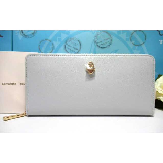 新品■サマンサタバサ■ハート付ラウンドジップ 長財布￥18,900 Samantha Thavasa Petit Choice（サマンサタバサプチチョイス） 送料