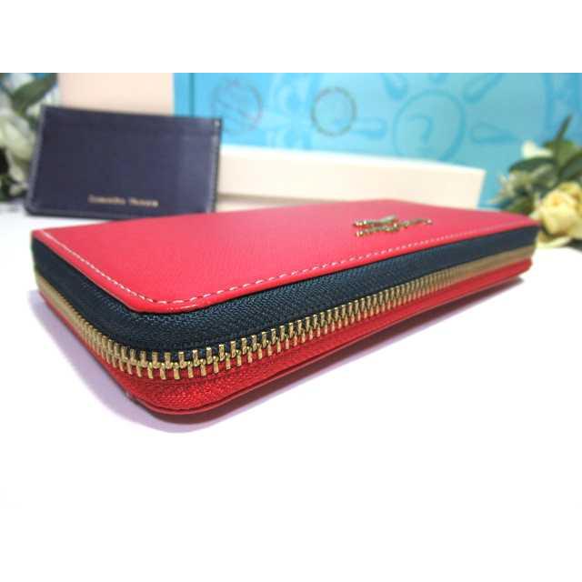 Samantha Thavasa（サマンサタバサ） 送料無料 牛革 ロゴ入 バイカラー