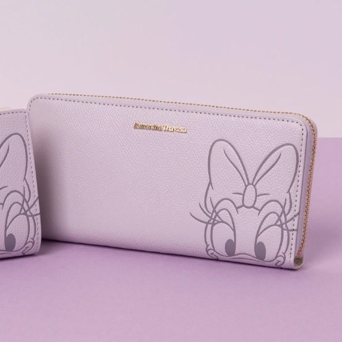 激レア 美品 サマンサタバサ クリィミーマミ コラボ 長財布 ラウンドジップ Samantha Thavasa（サマンサタバサ） 限定 ドナルド デイジー 型押