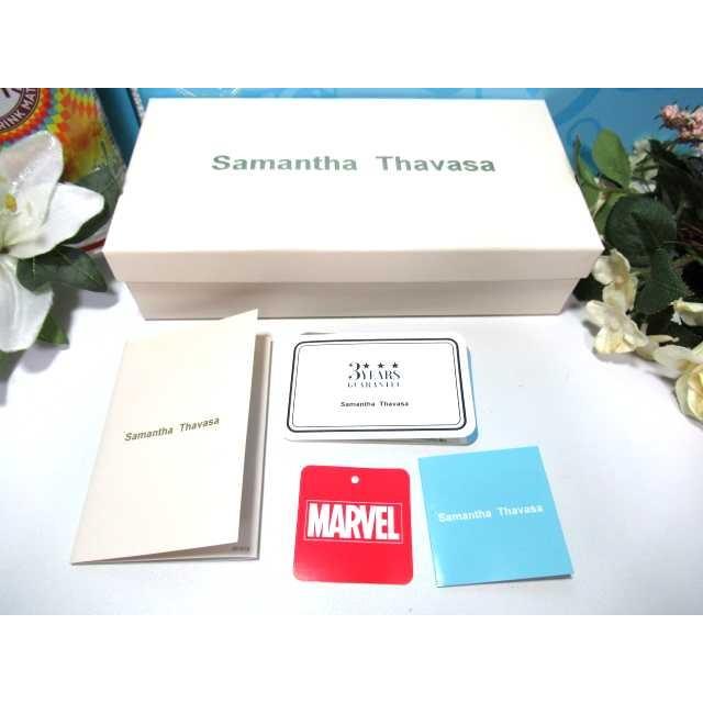 サマンサタバサ marvelコラボ Samantha Thavasa（サマンサタバサ） マーベル 限定 ロゴ入 牛革