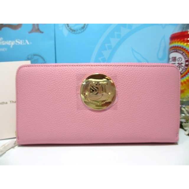 送料無料 サマンサタバサ St スマイル ゴールド ロゴ プレート付 本牛革 ファスナー 長財布 ピンク 新品 証明書付 ギフト包装無料 開運 金運up 春財布 St Lw Smile Rf P 2 Samathava コレクション 通販 Yahoo ショッピング