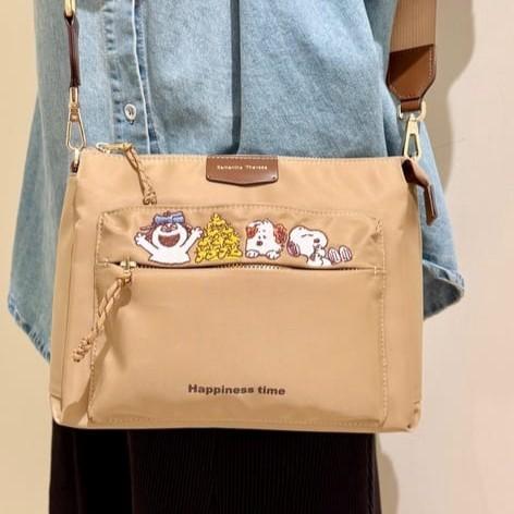 レア★【新品】サマンサデラックス オンライン限定 スヌーピー ショルダー バッグ Samantha Thavasa - レア☆【新品】サマンサデラックス オンライン限定