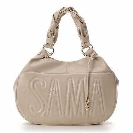 Samantha Vega バッグ 白 トートバッグ サマンサタバサ ダイヤカットトートバッグ(FREE オフホワイト): SAMANTHAVEGA