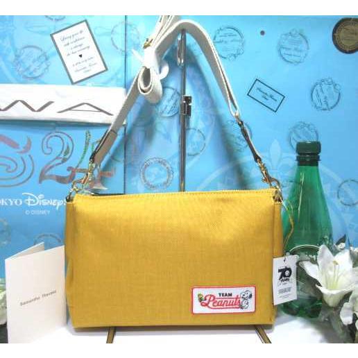 サマンサタバサ スヌーピー PEANUTS 70周年 限定 ショルダーバッグ  